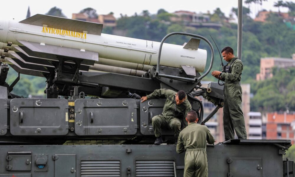 Crédito: Forças Armadas da Venezuela - 11.nov.25/via AFP