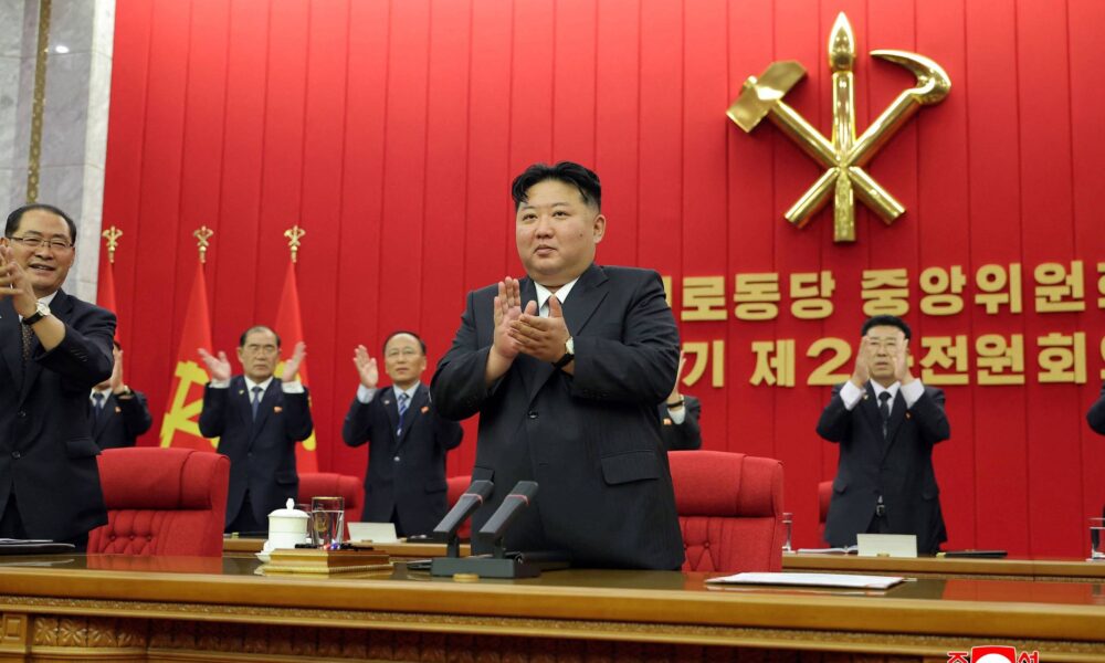 Crédito: KCNA via KNS/AFP
